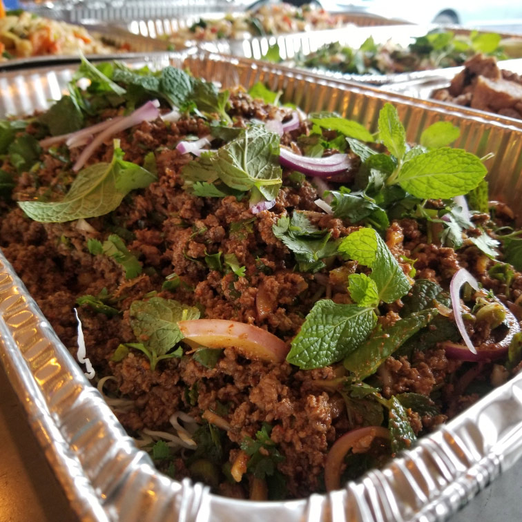 Larb Beef (with tripe) Thai Food & Tapas