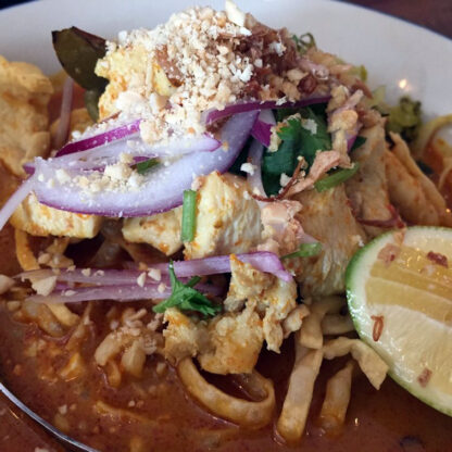 Khao Soi Chicken Noodle Soup