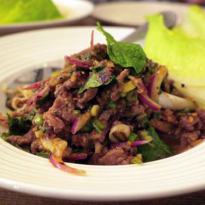 Larb Beef (with tripe)
