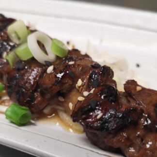 Grilled Marinated Chicken Liver