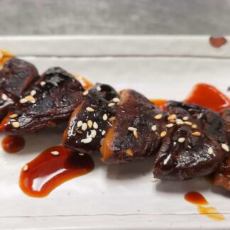 Grilled Mushrooms with Teriyaki Sauce